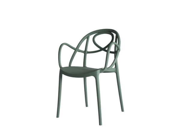 sedia etoile-p green